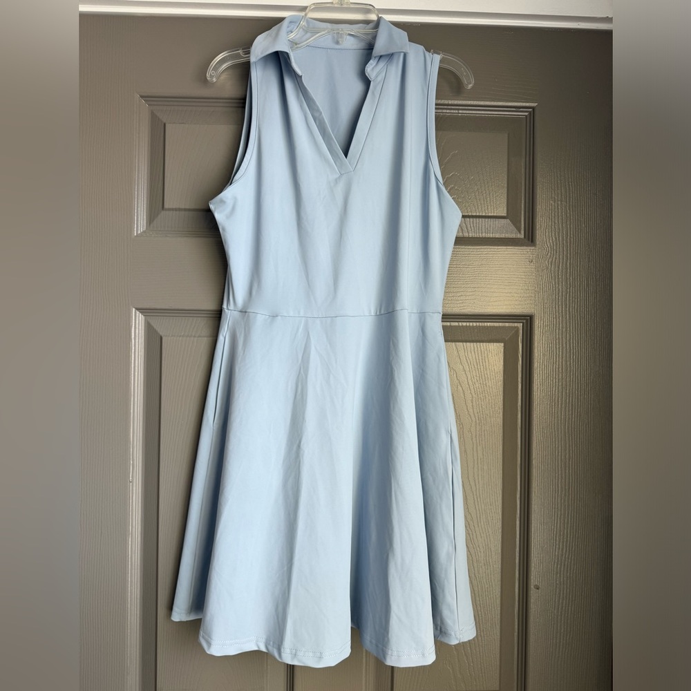‼️SOLD‼️Light Blue Tennis Dress Size: L